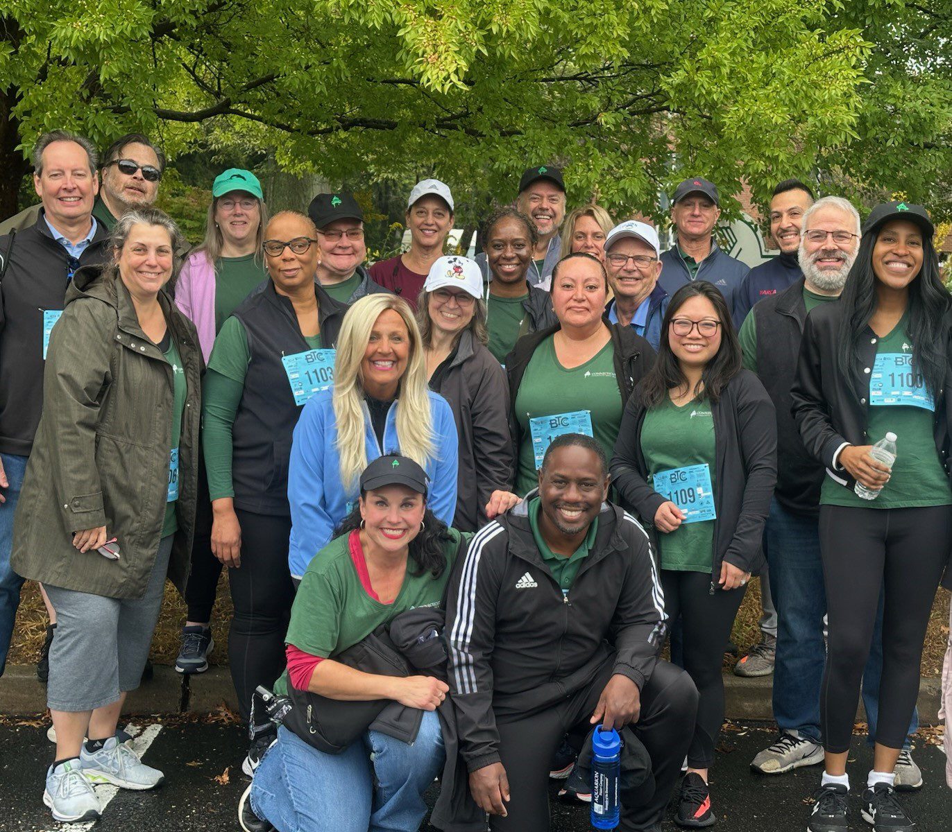 Bigelow Tea Walk challenge participants