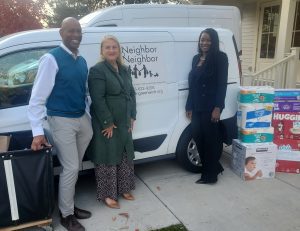 Diaper donation to neighbor to neighbor