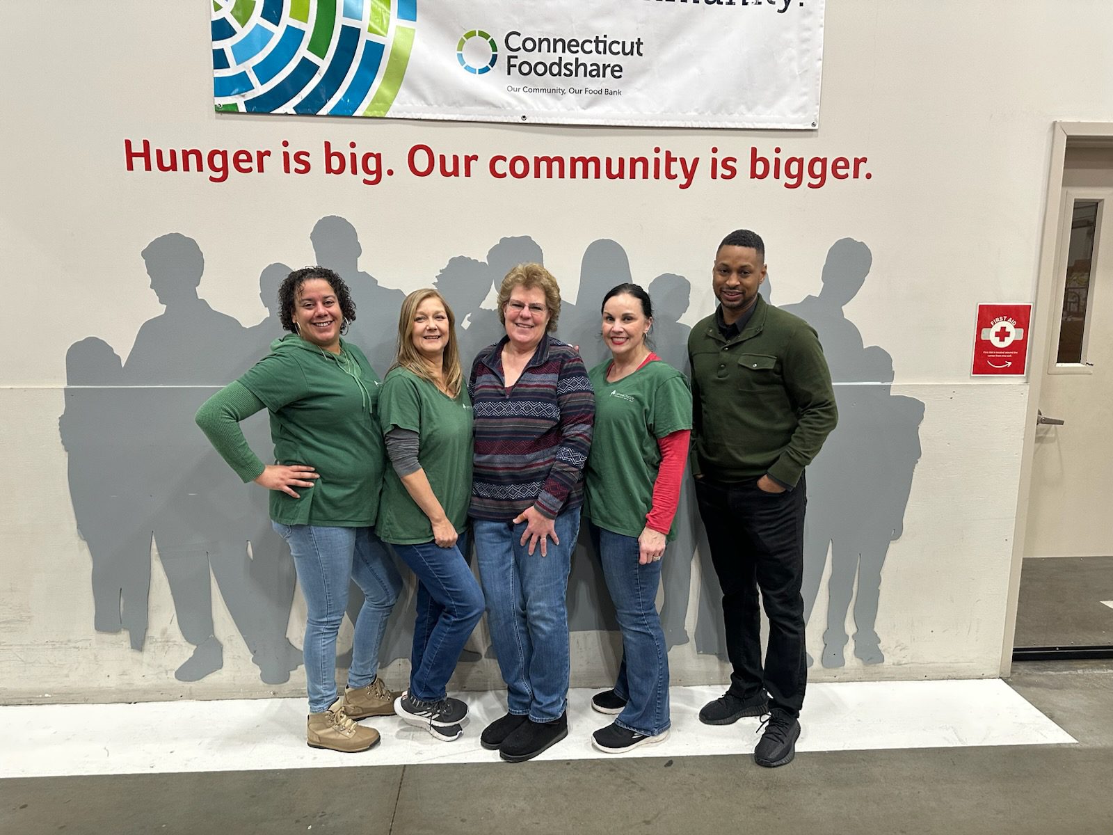 CT Foodshare volunteers