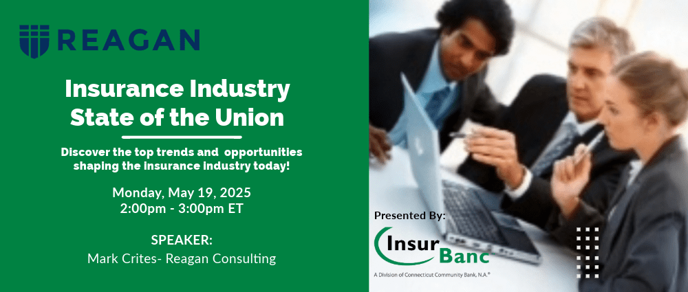 invitation to insurance industry webinar May 19, 2:00-3:00