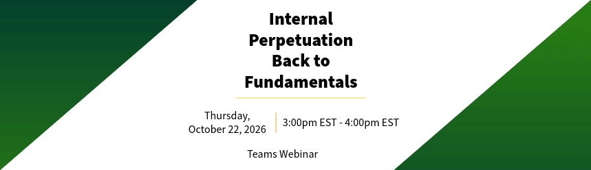 Agency Perpetuation Planning Webinar, October 22nd Registration